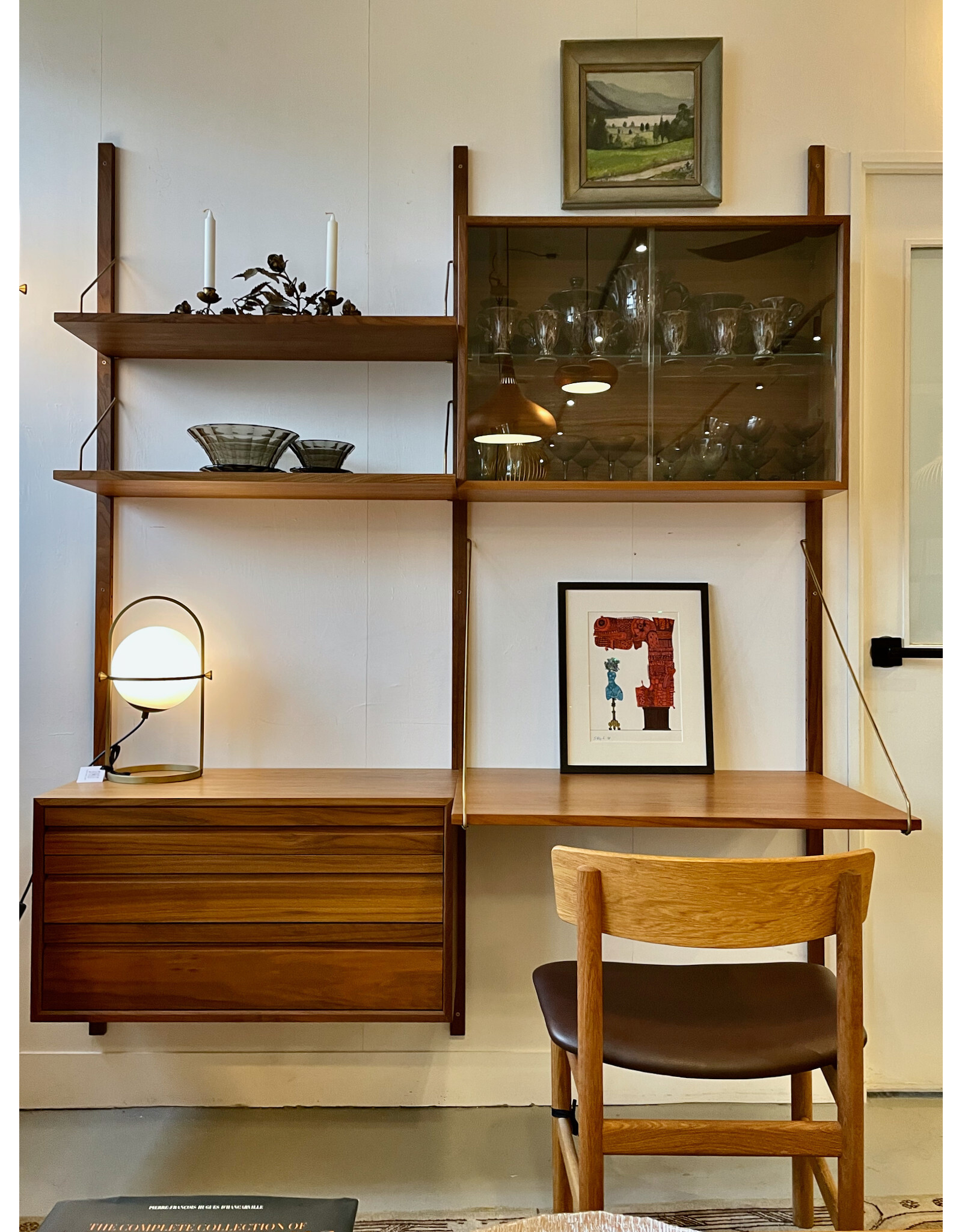 SHELVING & WALL DESK