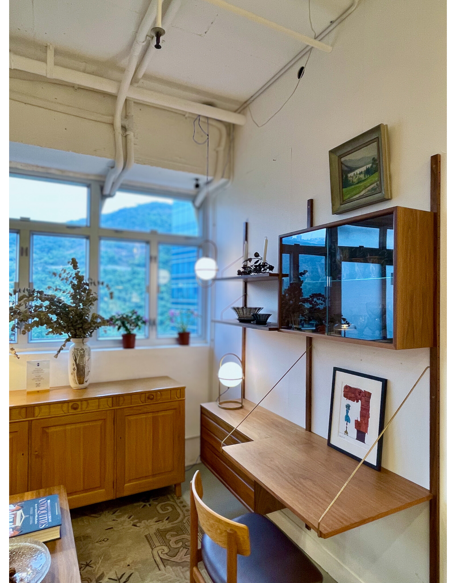 SHELVING & WALL DESK