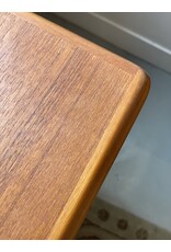 1960'S TEAK SIDEBOARD WITH CARVED RELIEF DOORS
