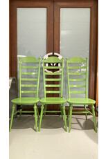 1960 年代高背梯形 “蒙娜”椅，一套3張