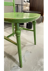 1960's HIGH LADDER BACK "MONA" CHAIRS, SET OF 3 PIECES