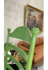 1960's HIGH LADDER BACK "MONA" CHAIRS, SET OF 3 PIECES