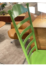 1960's HIGH LADDER BACK "MONA" CHAIRS, SET OF 3 PIECES