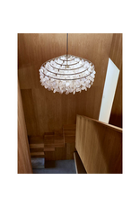 FUN 11DM BRASS PENDANT W/MOTHER OF PEARL DISCS