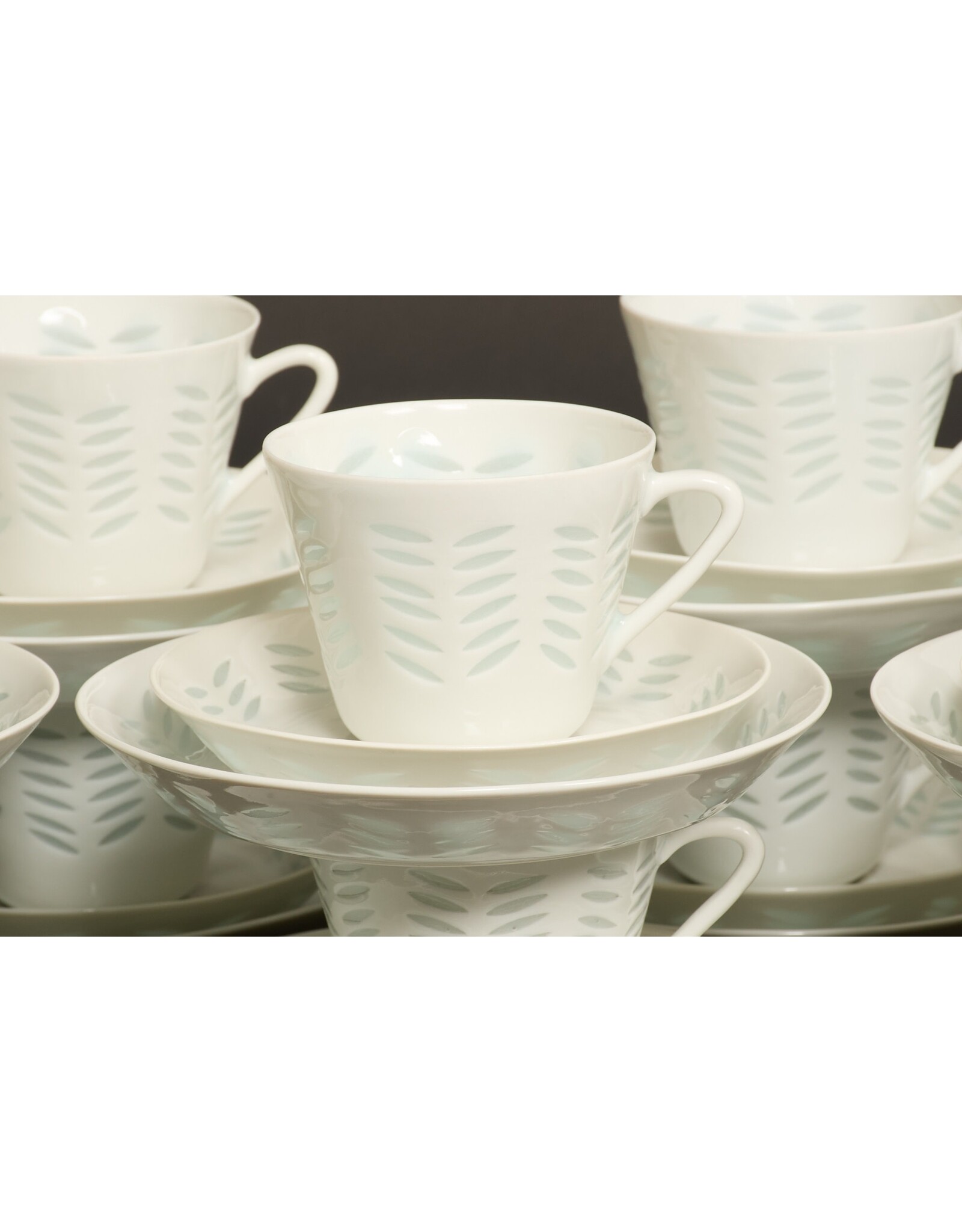 1960年代米瓷咖啡餐具6人份套裝