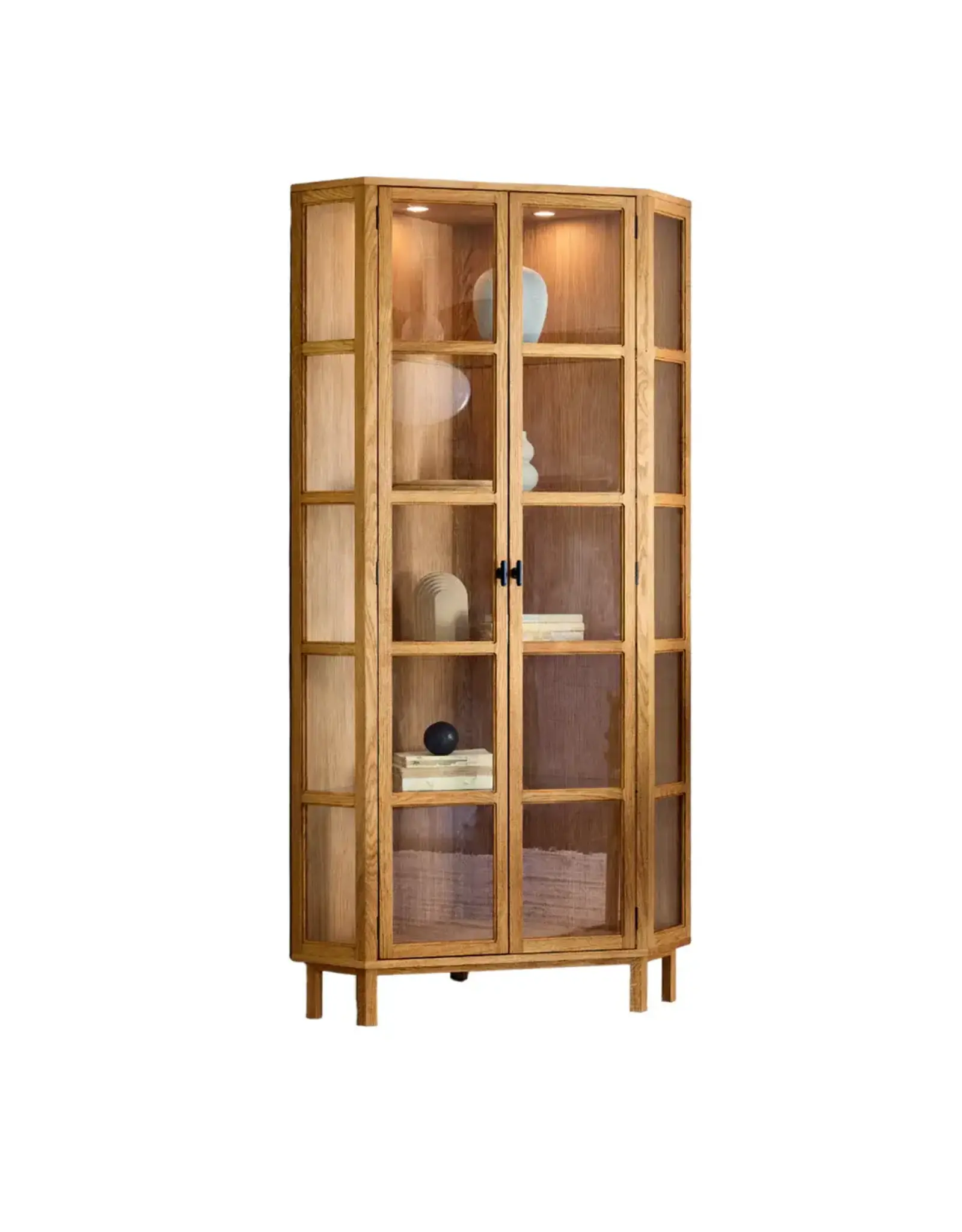 ANGULUS VITRINE 牆角玻璃展示櫃