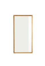 ARCUS MIRROR IN NATURAL OILED OAK
