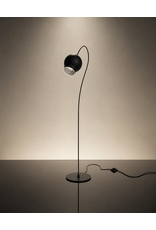 OGLE LED FLOOR LAMP IN BLACK