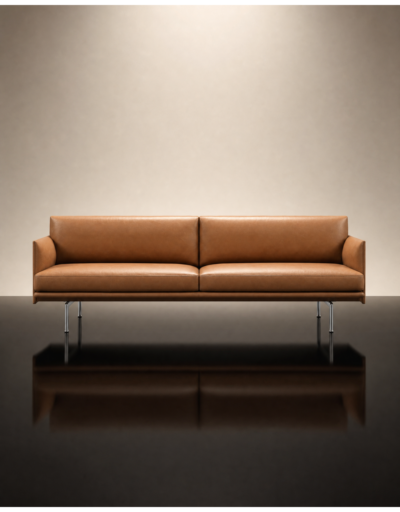 OUTLINE 3-SEATER STUDIO SOFA