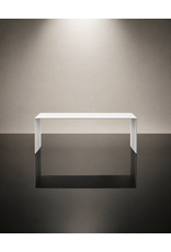 L1500 THINNER COFFEE TABLE IN WHITE LAMINATE
