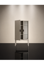 FRAME SEMI CABINET IN DARK SAND