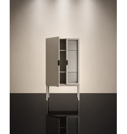 FRAME SEMI CABINET IN DARK SAND