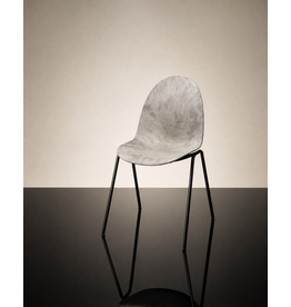 ETERNITY SIDE CHAIR IN COFFEE WASTE LIGHT