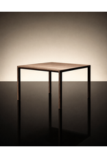 30% OFF - 6725 PILOTI SIDE TABLE IN SMOKED OAK WOOD