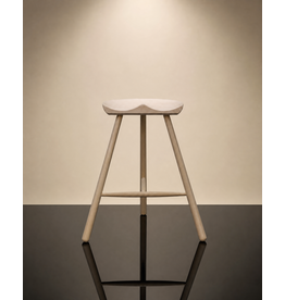 THE SHOEMAKER CHAIR IN 69CM HEIGHT, BEECH WHITE OILED FINISH
