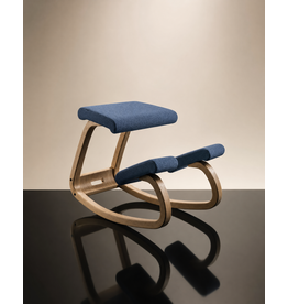 VARIABLE BALANS KNEELING CHAIR WITH LIGHT BROWN LACQUERED ASH BASE