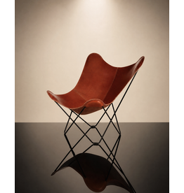 THE LEATHER BUTTERFLY CHAIR