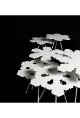 (SHOWROOM ITEM) SNOWFLAKES RANDOM TABLE, SET OF TWO