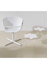 (SHOWROOM ITEM) SNOWFLAKES RANDOM TABLE, SET OF TWO