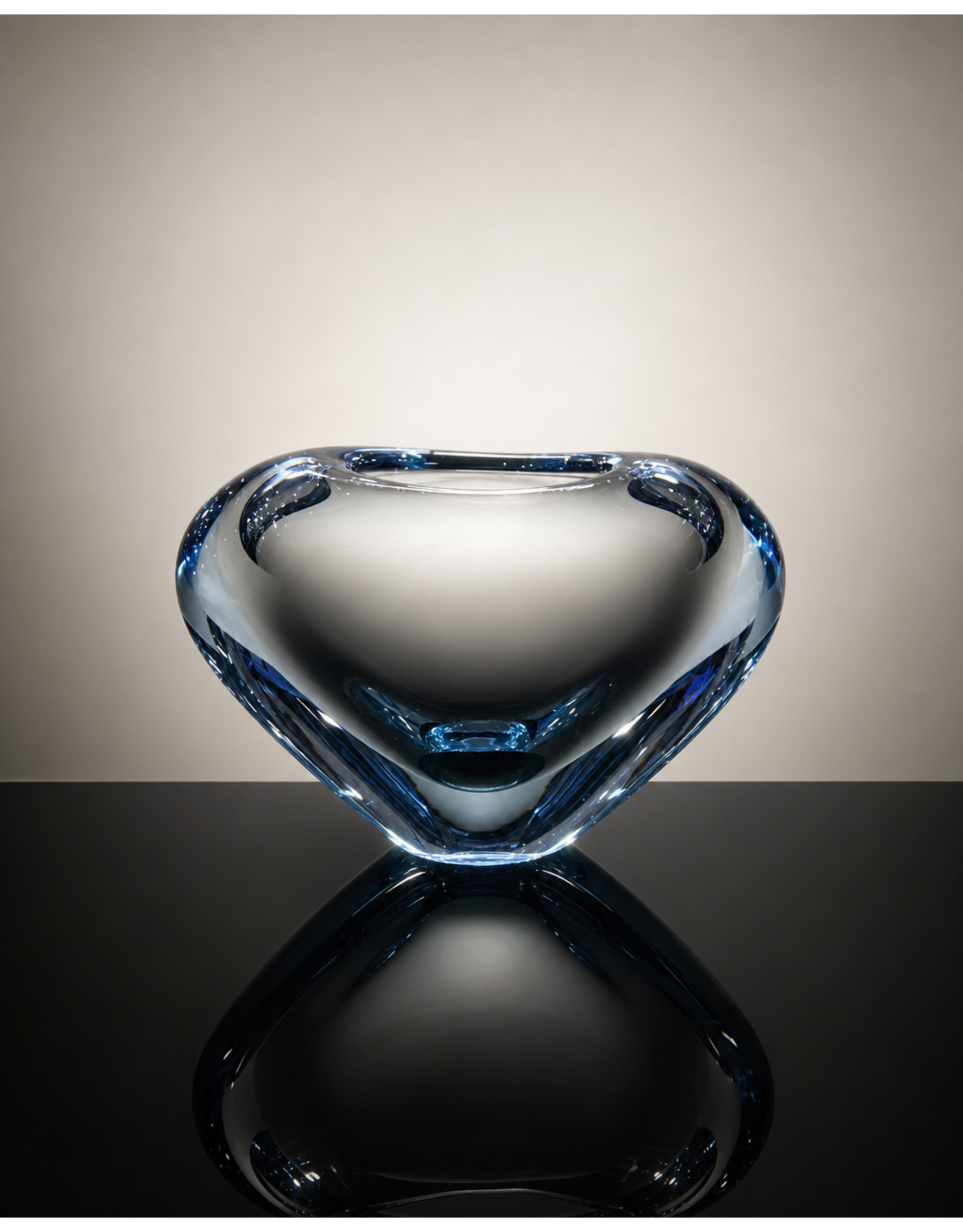 RARE 1960's LARGE "MINUET" HEART VASE