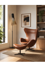 EGG CHAIR WITH FOOTSTOOL