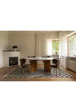 NORDICMODERN RUG VK-5 IN BLACK /WHITE COLOUR