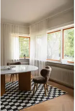 NORDICMODERN RUG VK-5 IN BLACK /WHITE COLOUR