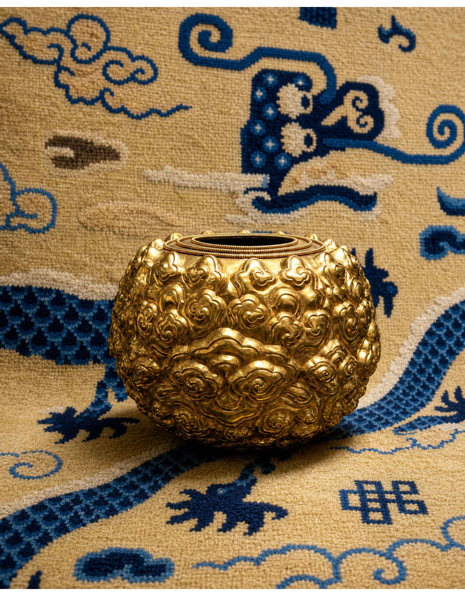 CLOUD BOWL, CRAFTED IN COPPER