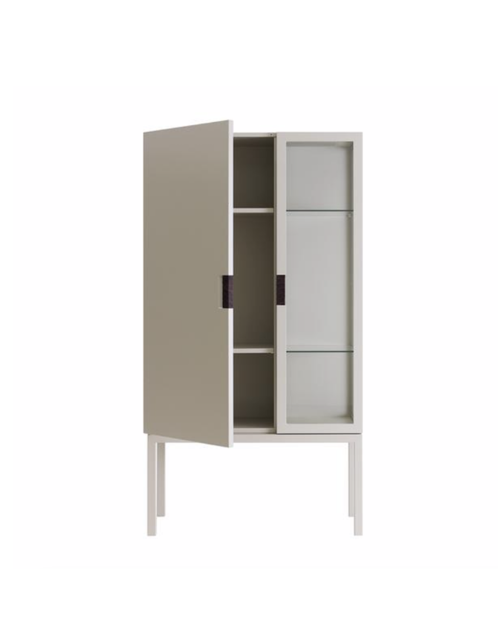FRAME SEMI CABINET IN DARK SAND