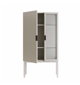 FRAME SEMI CABINET IN DARK SAND