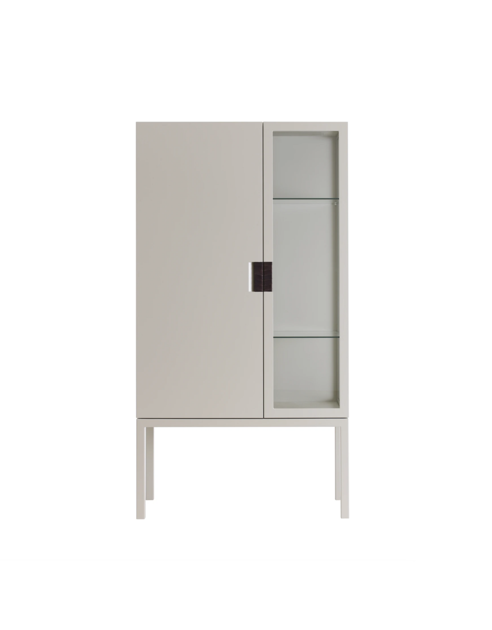 FRAME SEMI CABINET IN DARK SAND