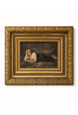 1900's 在閱讀的 MARY MAGDALENE 油畫
