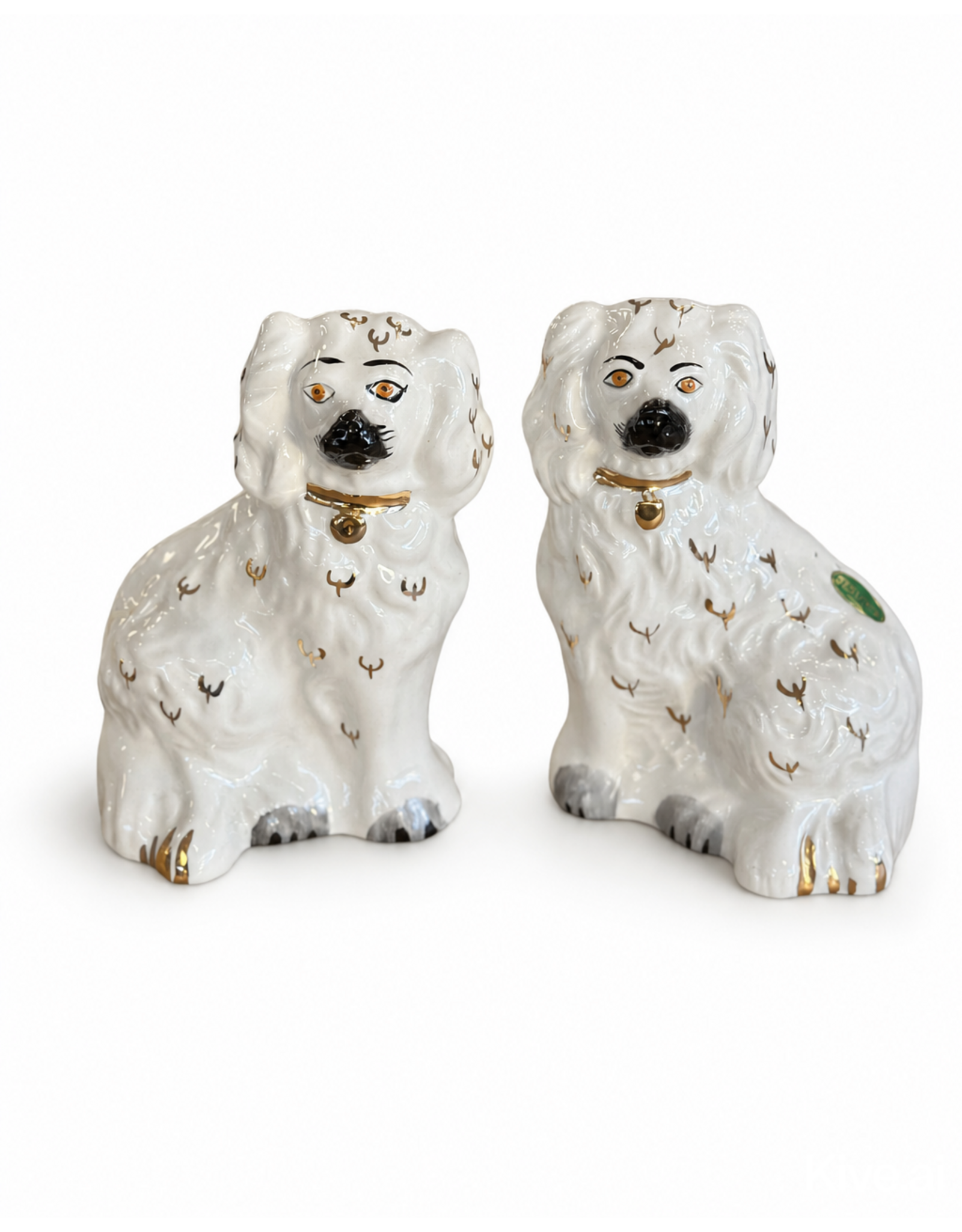 HAND PAINTED PAIR OF BESWICK MANTLE SPANIELS