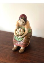 1970's 稀有的農婦 ZAPHIR 小雕像