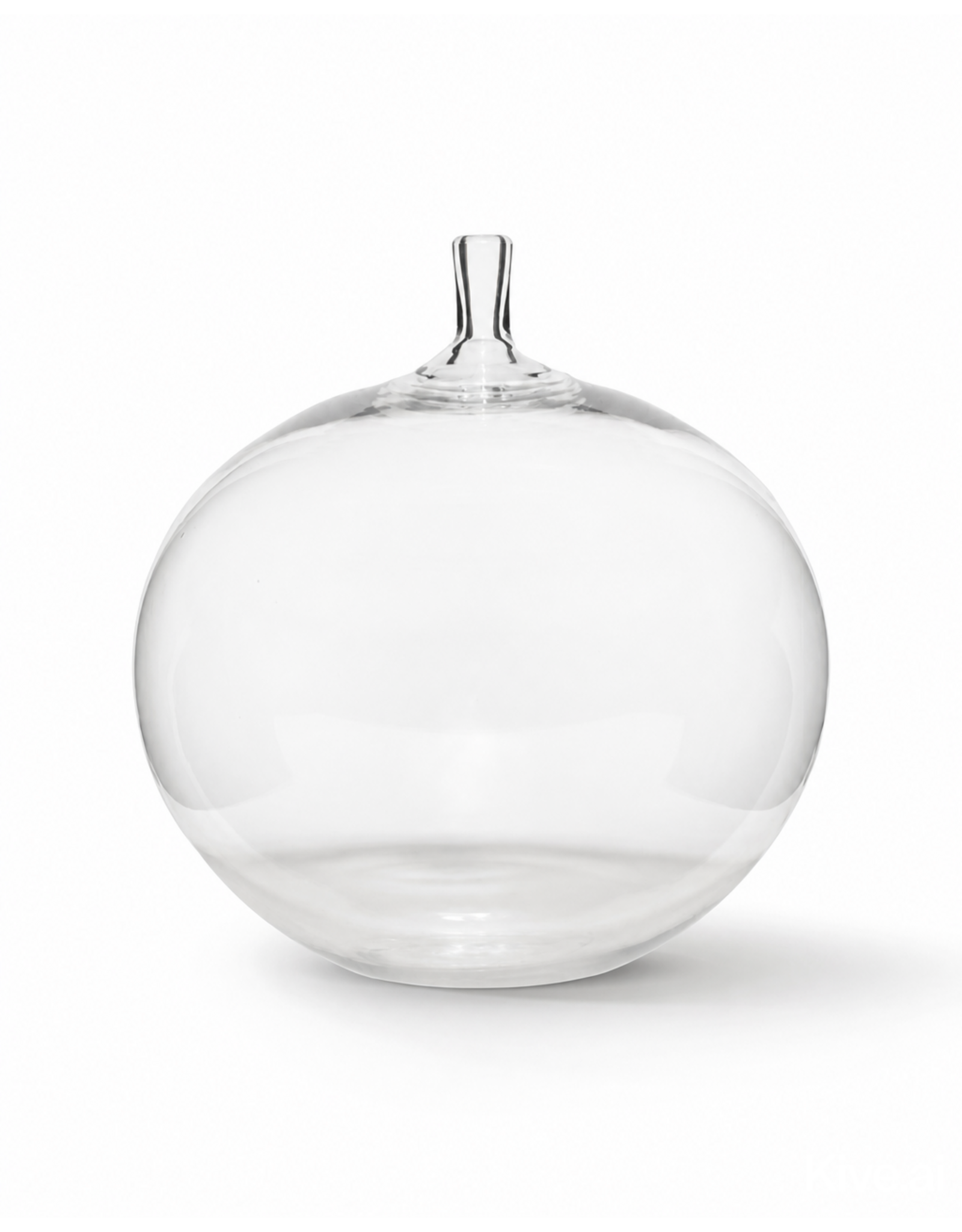 RARE LARGE CLEAR APPLET VASE