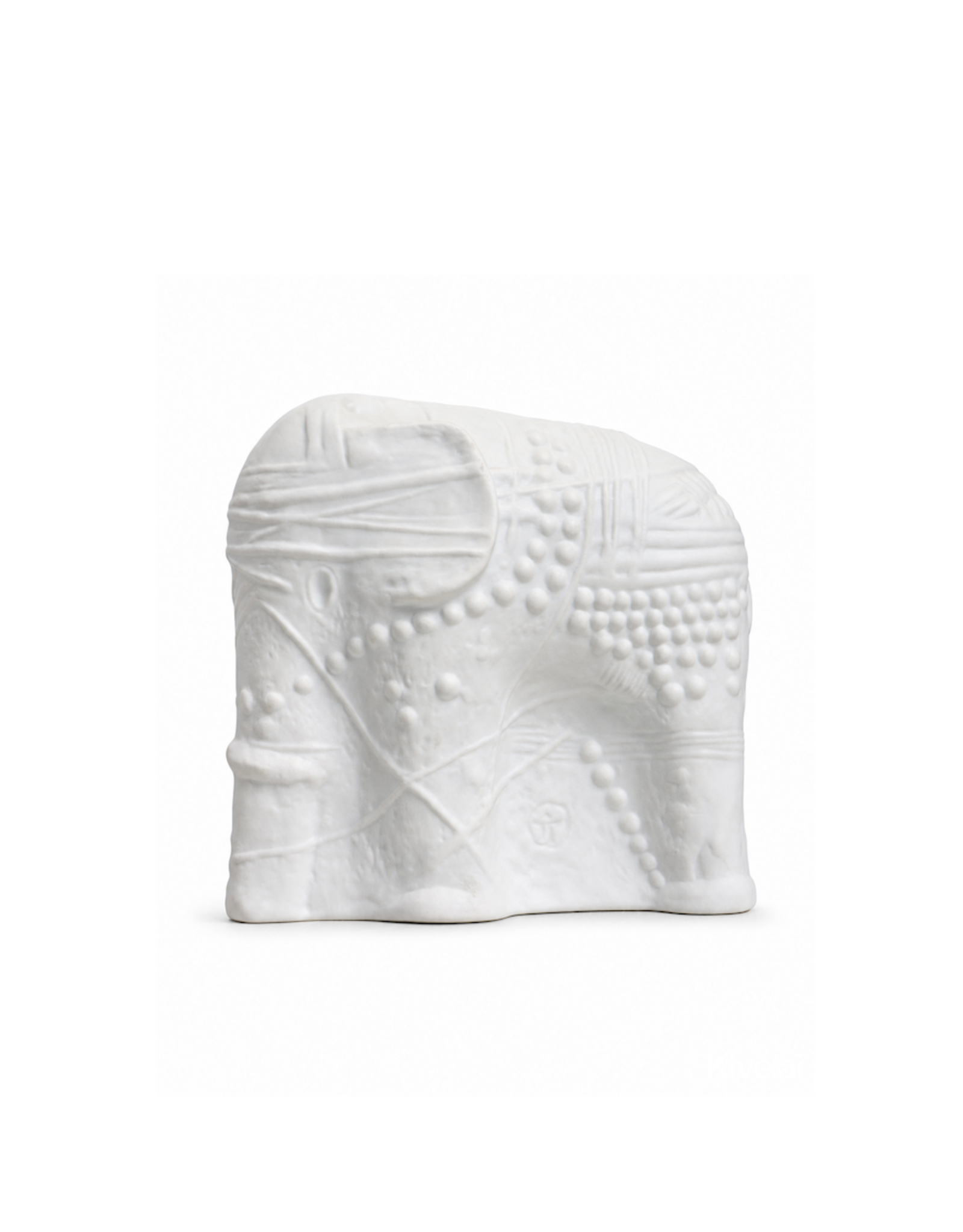CERAMIC SCULPTURE 白象陶瓷雕塑