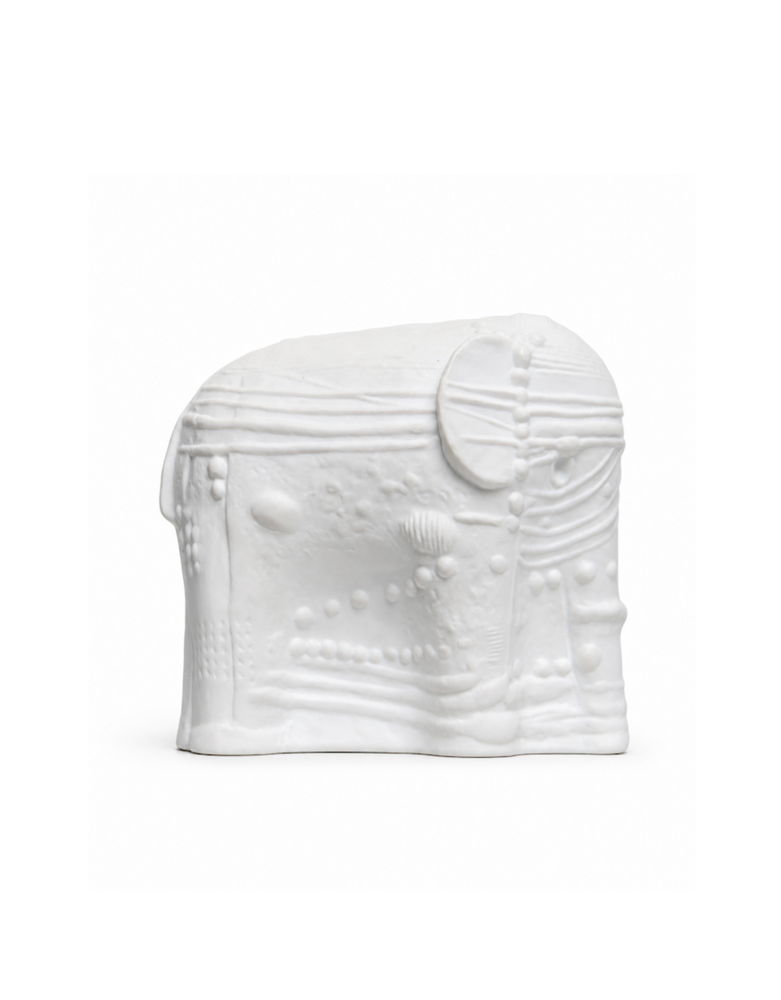 CERAMIC SCULPTURE 白象陶瓷雕塑