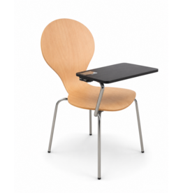 (BARGAIN CORNER) RONDO CHAIR WITH BLACK TABLET
