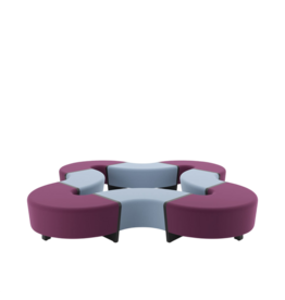 MAGNES II SET FLOWER-SHAPE