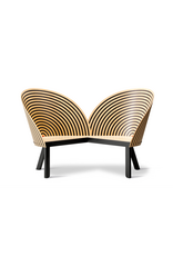 2600 NANNA DITZEL "BENCH FOR TWO" 雙人長凳