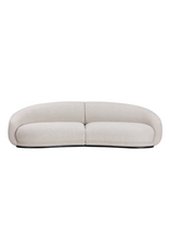 MONTHOLON CURVED 3 SEATER SOFA