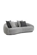 MONTHOLON CURVED 3 SEATER SOFA