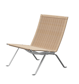 PK22 LOUNGE CHAIR IN WICKER