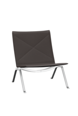 PK22 LOUNGE CHAIR IN HAZE LEATHER