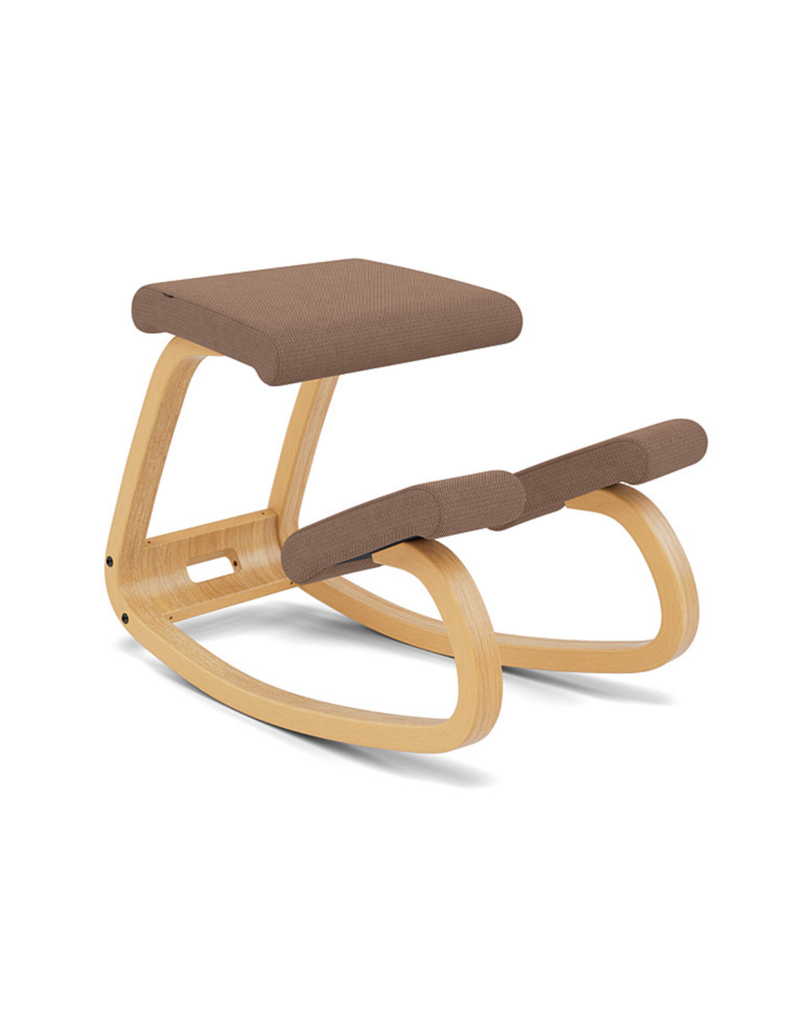 VARIABLE BALANS KNEELING CHAIR IN  BROWN  FABRIC