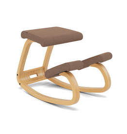 VARIABLE BALANS KNEELING CHAIR IN  BROWN  FABRIC