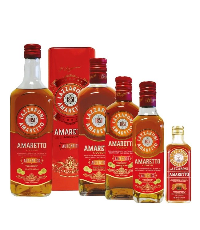 Lazzaroni LAZZARONI AMARETTO 24 DEG 70 CL B6S1