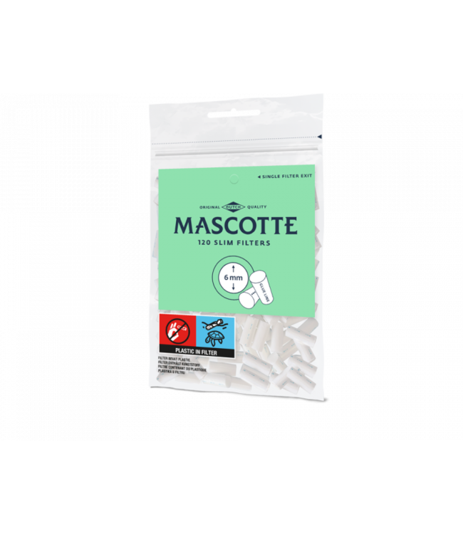 Mascotte MASCOTTE FILTRE SLIM 6MM 120 PIECES B20S20