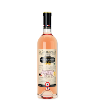 Vignobles Vellas - de 13° LES COCHONAILLES VIN ROSE IGP OC GRENACHE-CINSAULT PAYS D OC 12.5 % 75CL