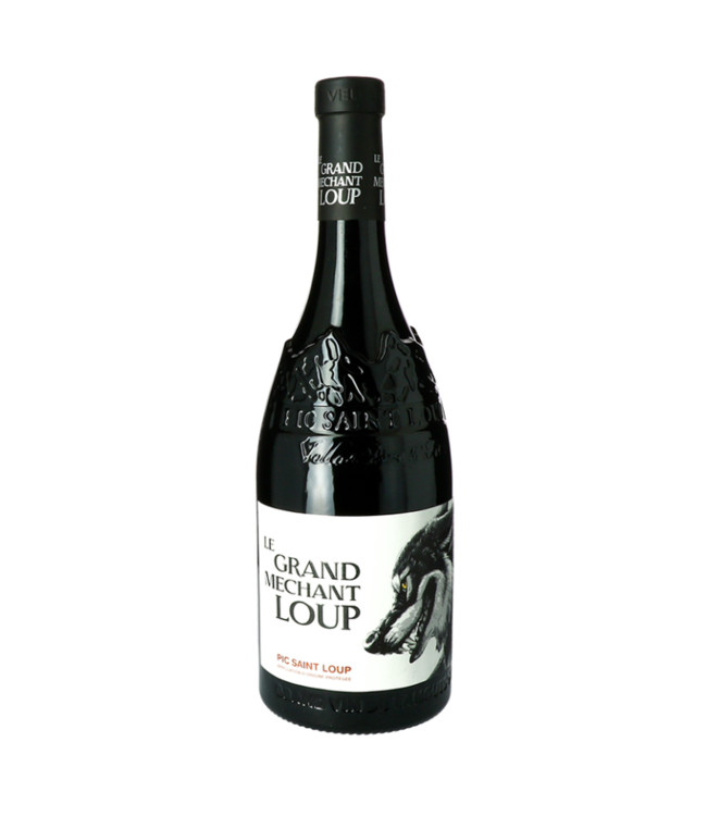 Vignobles Vellas VIGNOBLES VELLAS  - LE GRAND MECHANT LOUP -  ROUGE 14 % VOL 75CL SYRAH GRENACHEN NOIR MOURVEDRE PIC SAINT-LOUP AOP